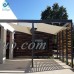 Deago 6.5' x 10.5' Waterproof Sun Shade Sail UV Block Awning Canopy Cover for Outdoor Patio Garden Beach Gray Rectangle   